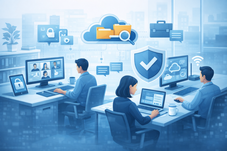 Environnements de travail IT : postes, mobilité, collaboration et sécurité