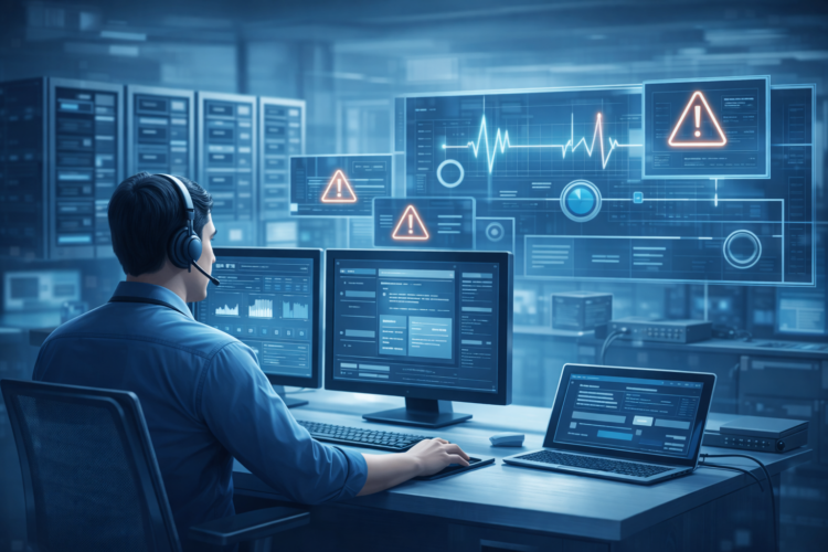 Infogérance et support IT : supervision, exploitation et assistance utilisateurs