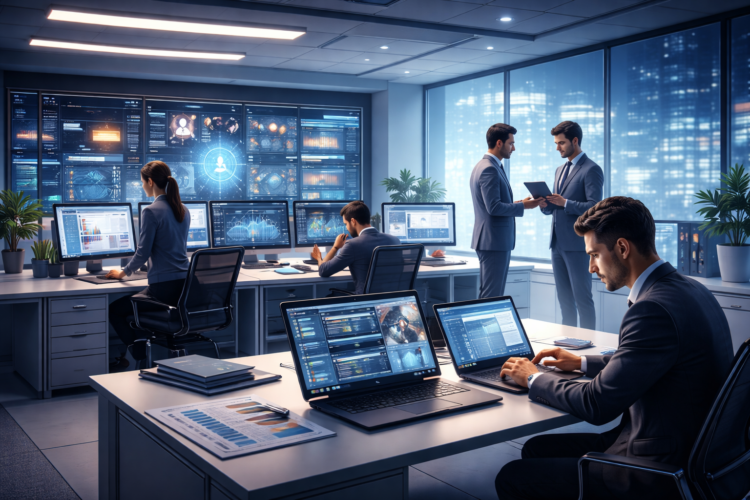 Environnement de travail IT professionnel, rigoureux et structuré