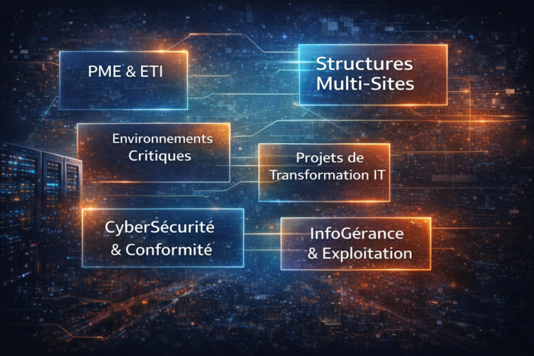 Références IT : contextes d’intervention, fiabilité et continuité des systèmes d’information
